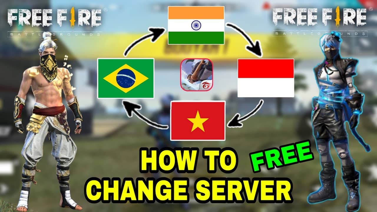 Como cambiar la region en free fire