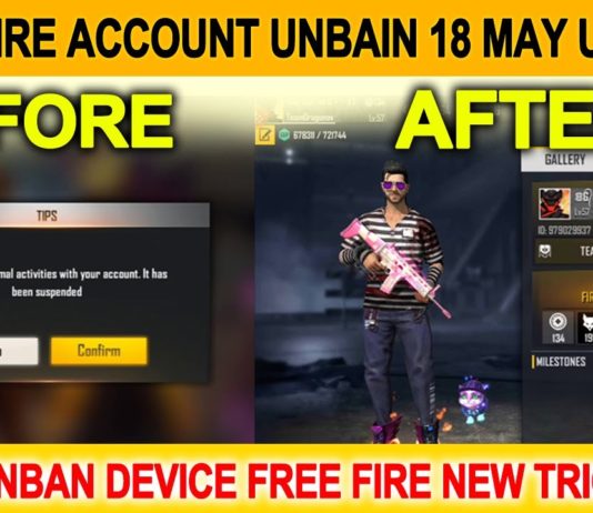 how to unban free fire account 2020