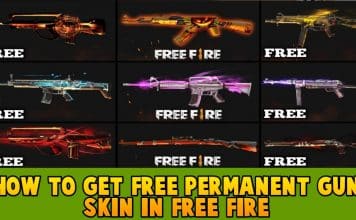 How To Get Free Permanent Gun Skin In Free Fire