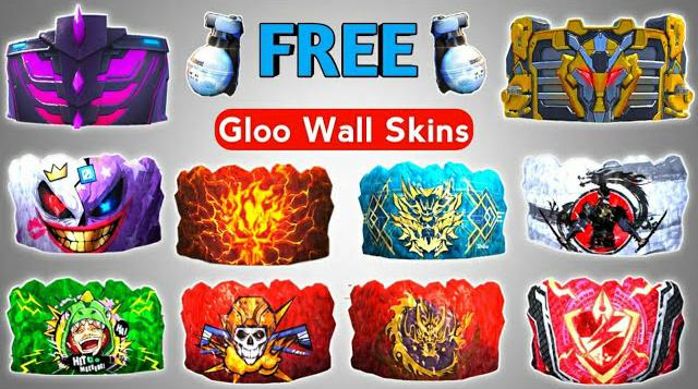 How to Get Gloo Wall Skin In free fire For Free - POINTOFGAMER