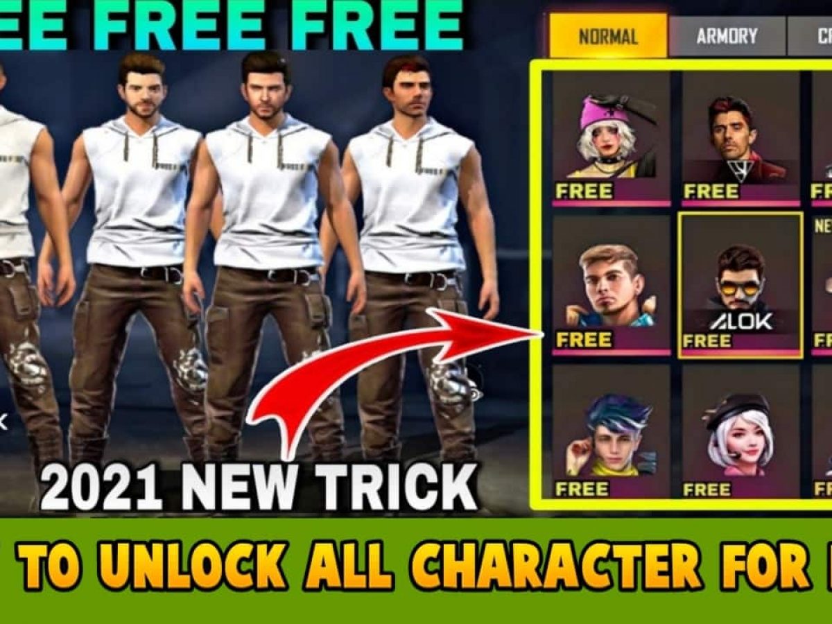 How To Unlock All Characters In Free Fire For Free - POINTOFGAMER