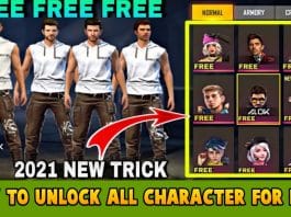 How to get All Characters For Free In Free fire, how to Unlock All Characters In Free fire For Free , free fire all characters unlock , how to get All Character in Garena free fire for Free , how to Get free characters In Free fire 2021