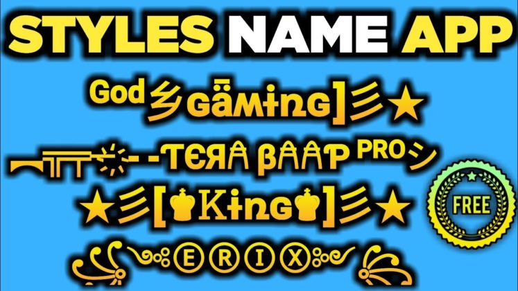 500+ Popular and Stylish Free Fire Name Desing - POINTOFGAMER