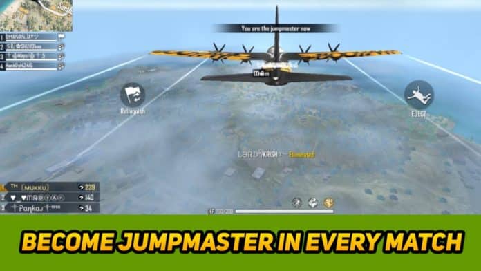 How to Become Jumpmaster Of Your Squad In Every Match in free fire