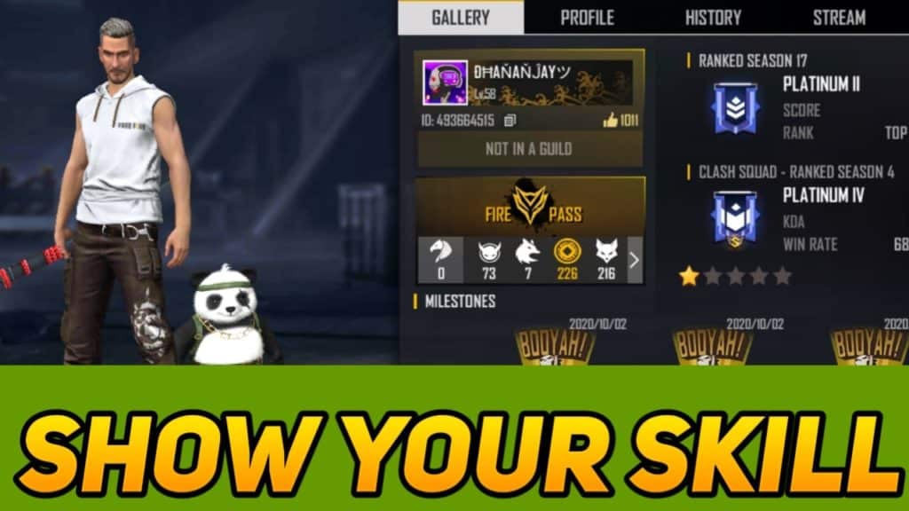Show Your Skills in free fire, Free fire Likes generator