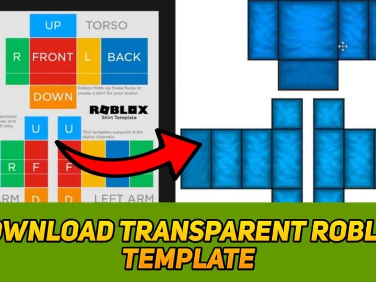 Download Roblox Transparent Shirt Template Pointofgamer - blue roblox t shirt template