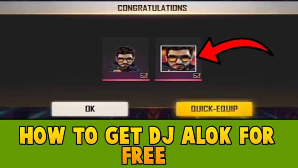 How to get DJ Alok in free fire for free