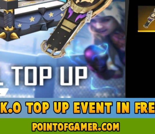 New K.O. Top-Up Event in Free Fire