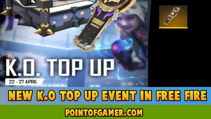 New K.O. Top-Up Event in Free Fire
