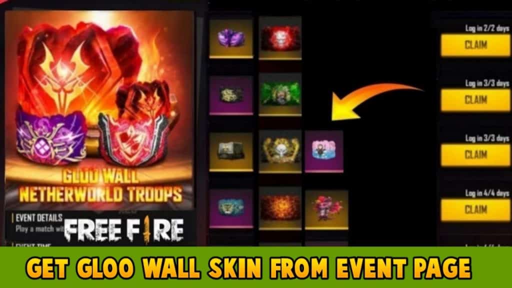 free fire gloo wall hack