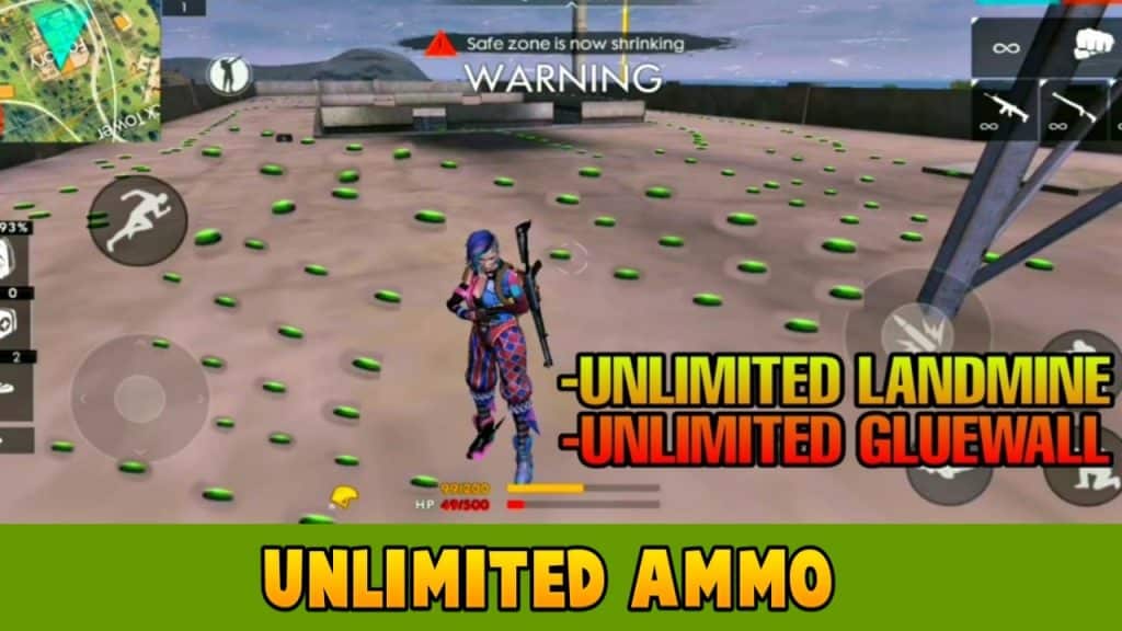 Unlimited ammo