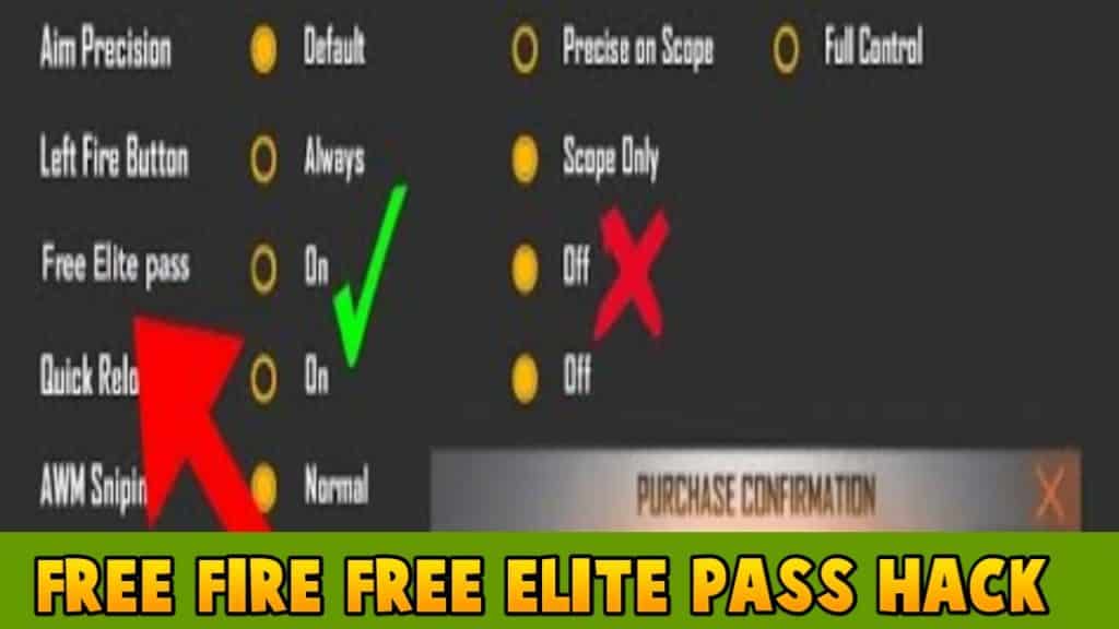 Free fire free elite pass hack