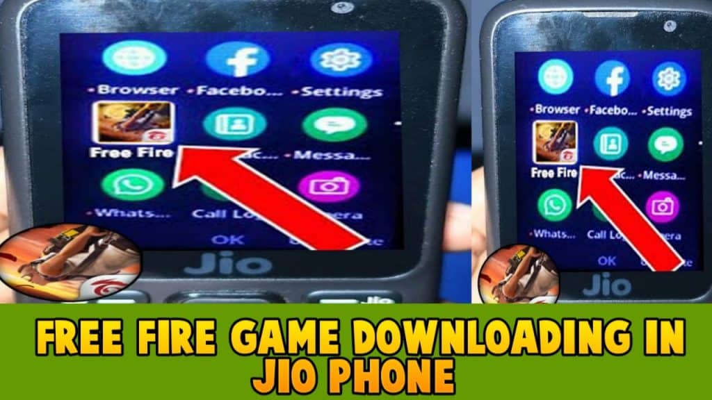 Free fire game downloading in jio phone