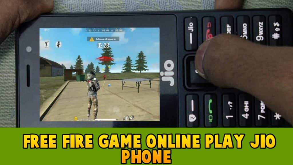 Free fire game online play jio phone