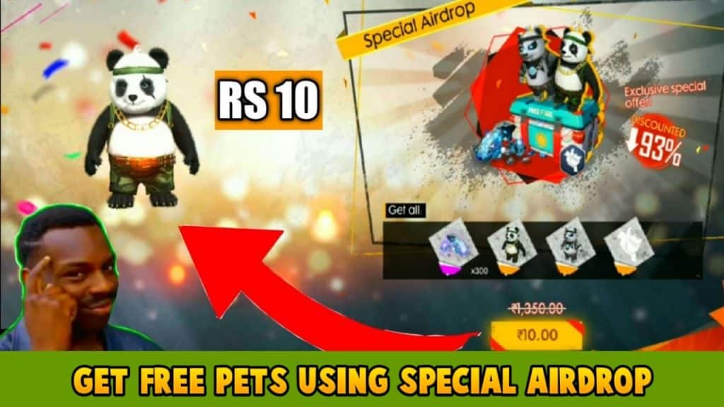 Get free pets using special airdrop