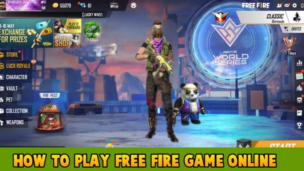 free fire game online