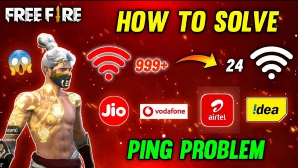 how to fix ping in free fire