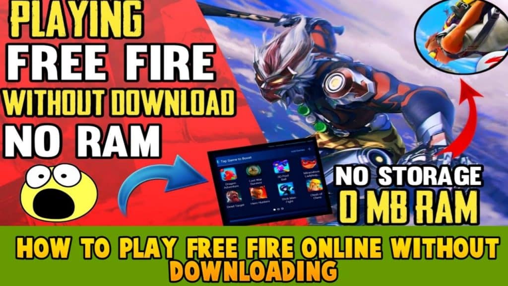 play free fire online without downloading