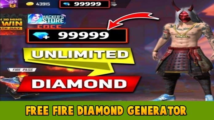 Free Fire Diamond Generator For Free Unlimited Diamonds