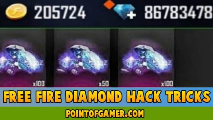 Free Fire Diamonds Hack Tricks