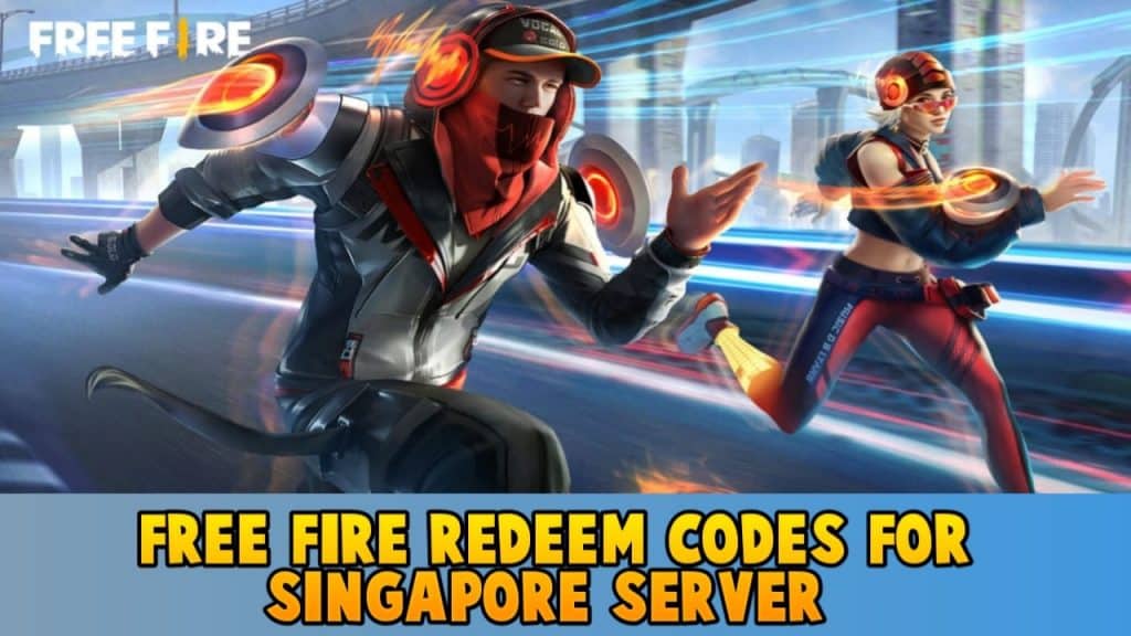 Free Fire redeem code for Singapore server 6 June 2021