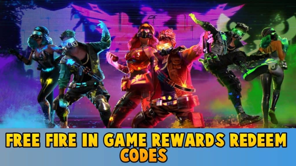 Free fire In game rewards redeem codes for June 2021