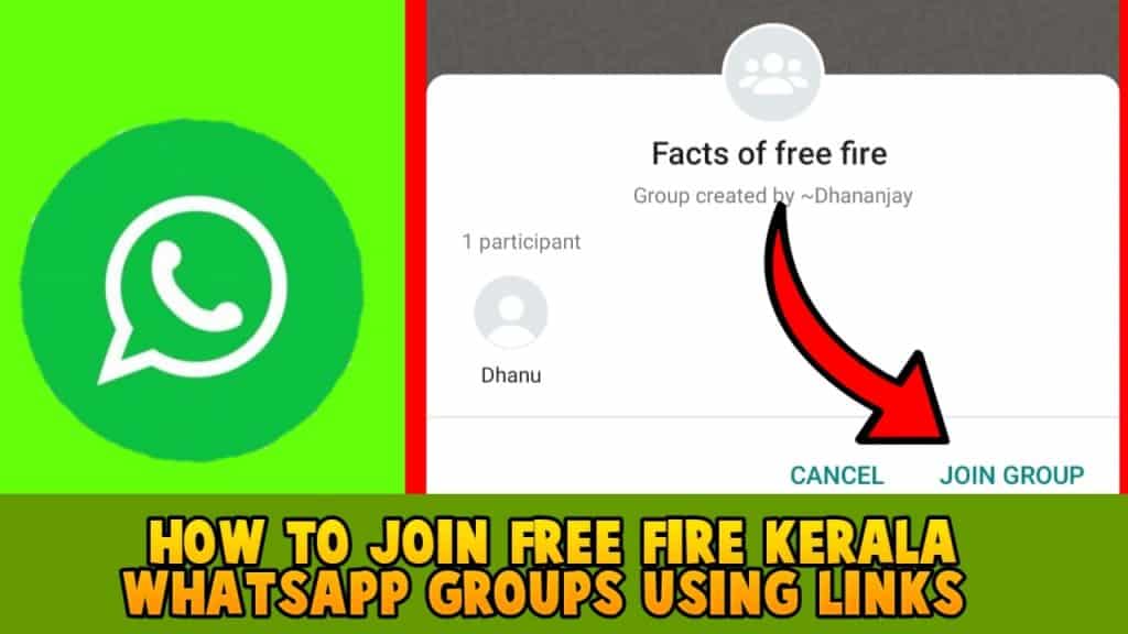 How to Join Free Fire Kerala WhatsApp Group Using Links