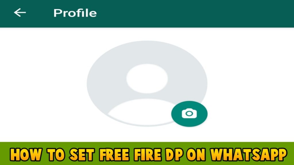 How to set Free fire DP on Whatsapp