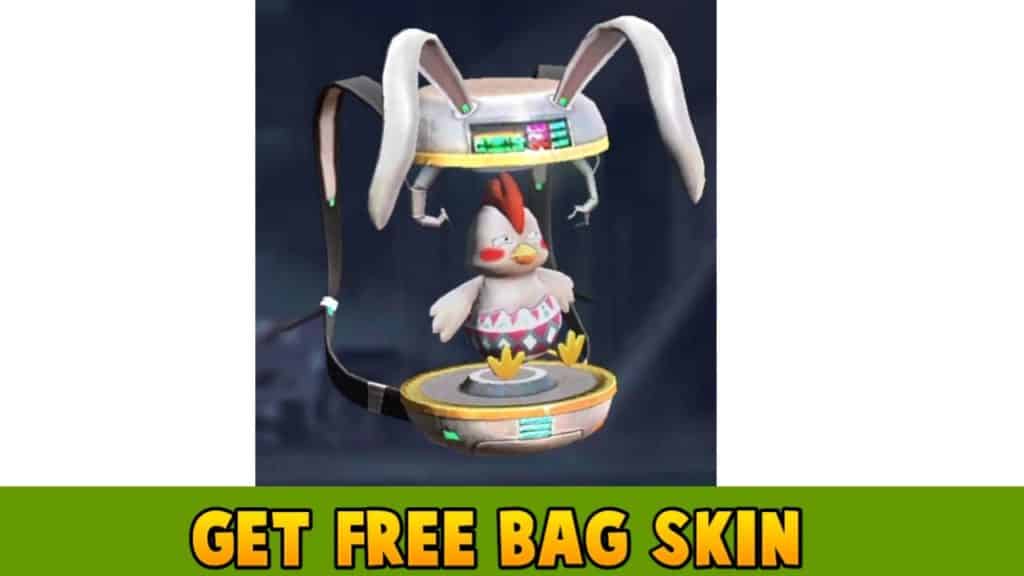 Get Free Parachute and Bag skin