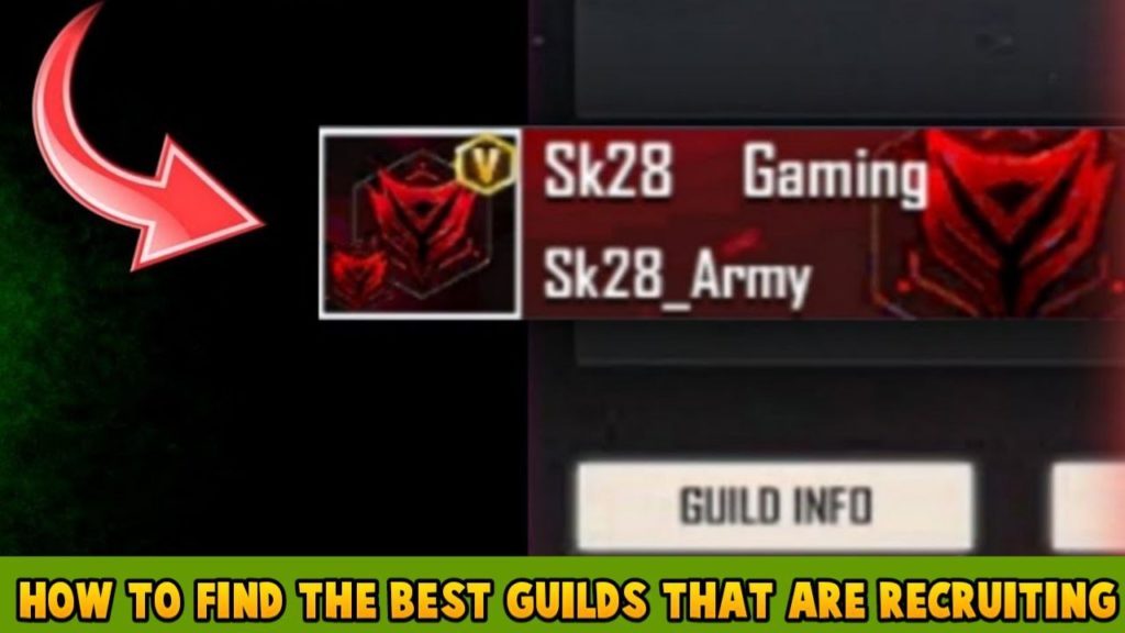 How to find the best guilds that are recruiting