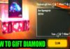 How to gift diamonds in free fire