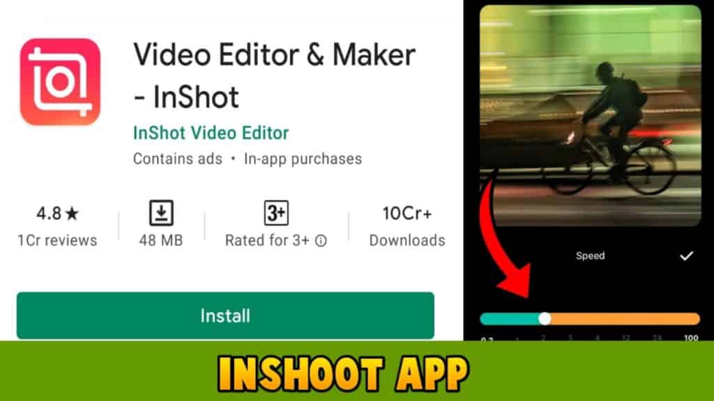 Inshoot app