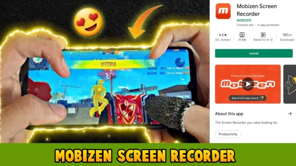 Mobizen screen recorder