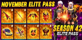 Next Elite Pass In Free Fire Season 42 November 2021