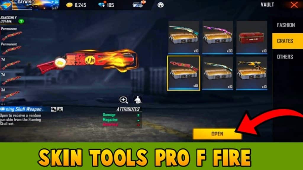 Skin Tools Pro F Fire