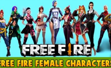 Free Fire Female Characters