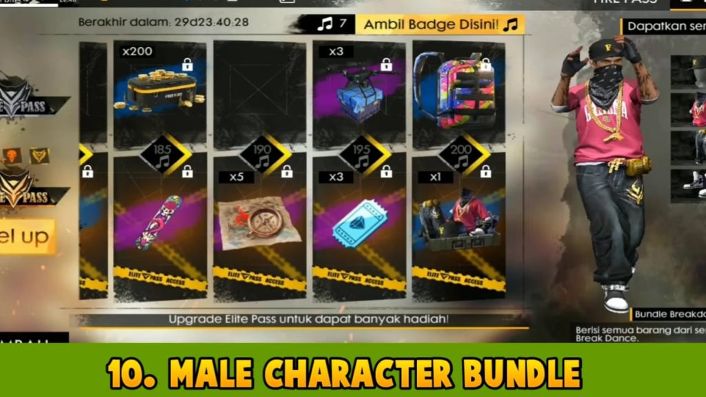 Male character bundle