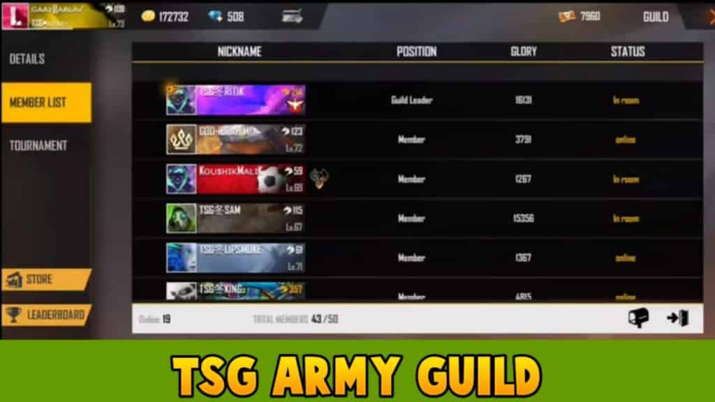 TSG ARMY Guild