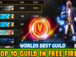 Top 10 Guild In Free Fire