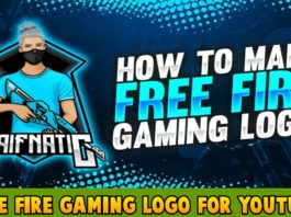 free fire gaming logo for youtube