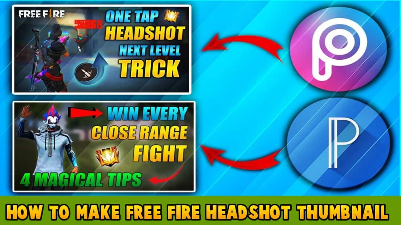 How To Make Free Fire Headshot Thumbnail - POINTOFGAMER