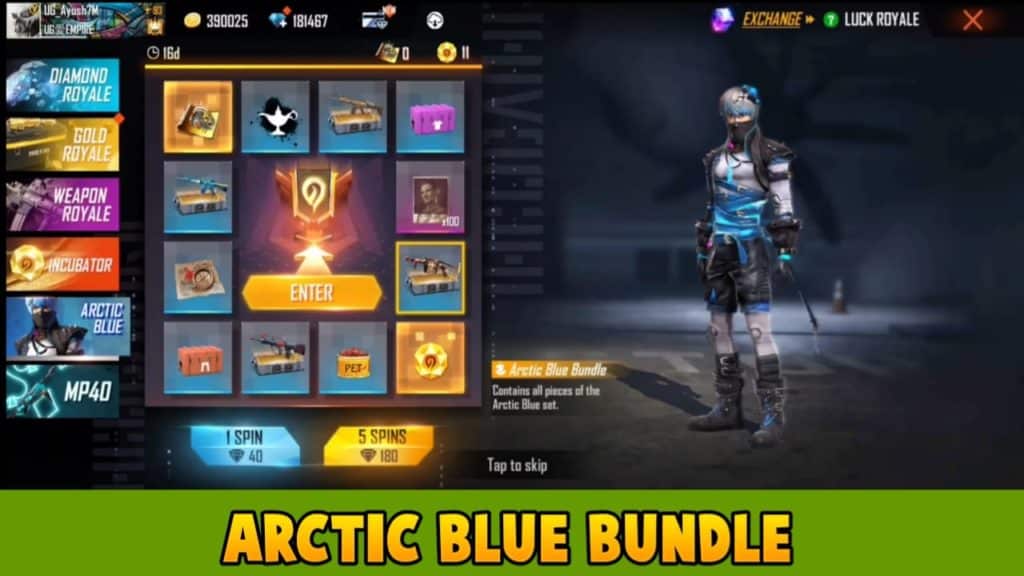 Arctic blue bundle