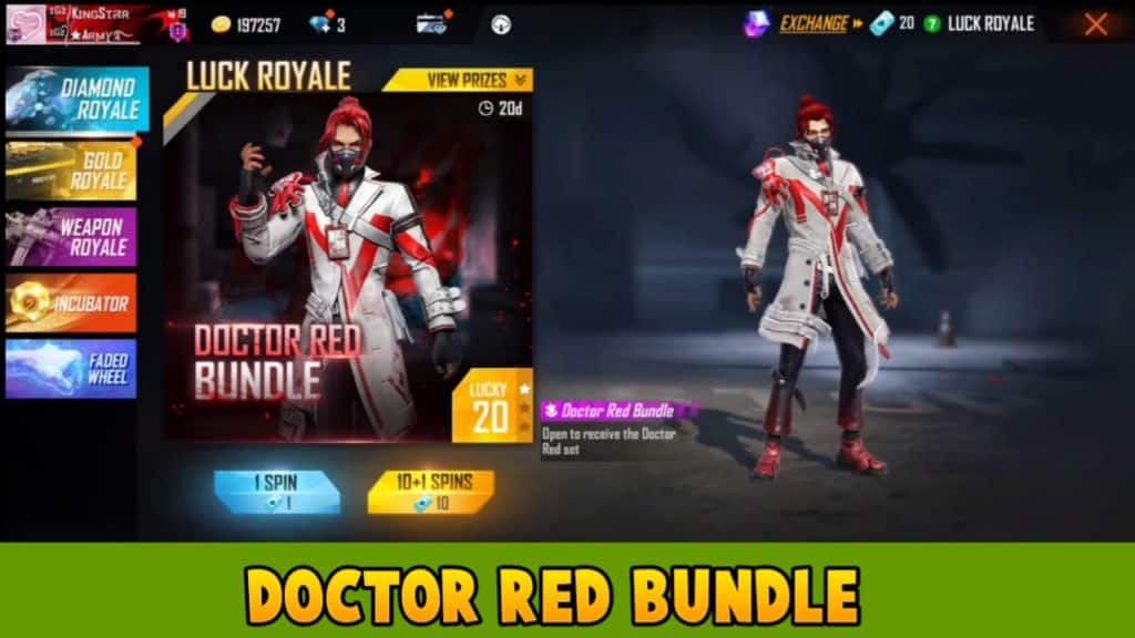 Doctor red bundle