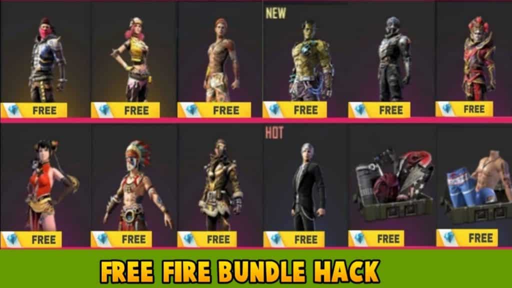 Free fire bundle hack