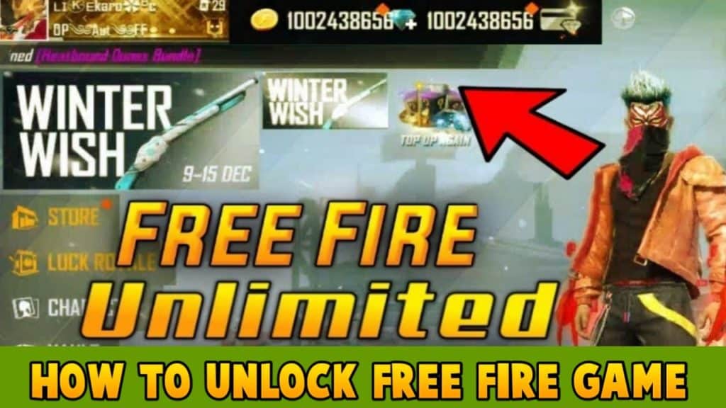 How To Unlock Garena Free Fire Game