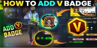 How to obtain a v badge in free fire