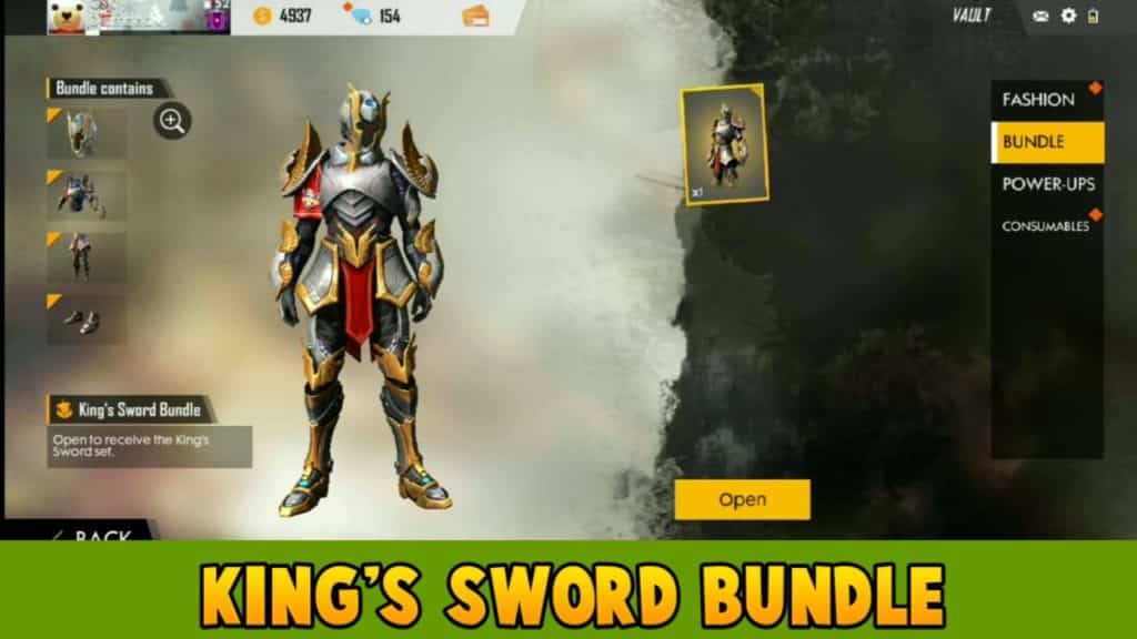 King's sword bundle