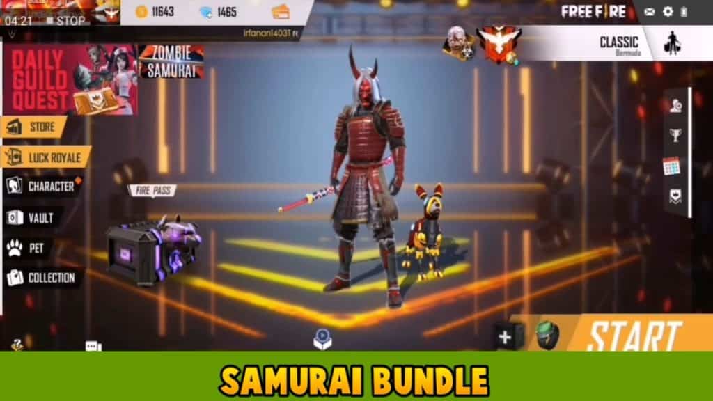 Samurai bundle