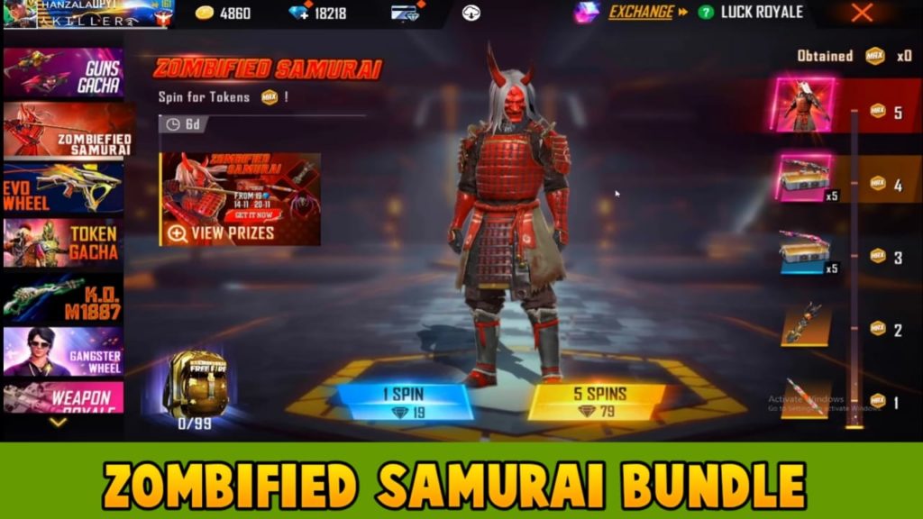 Zombified Samurai Bundle