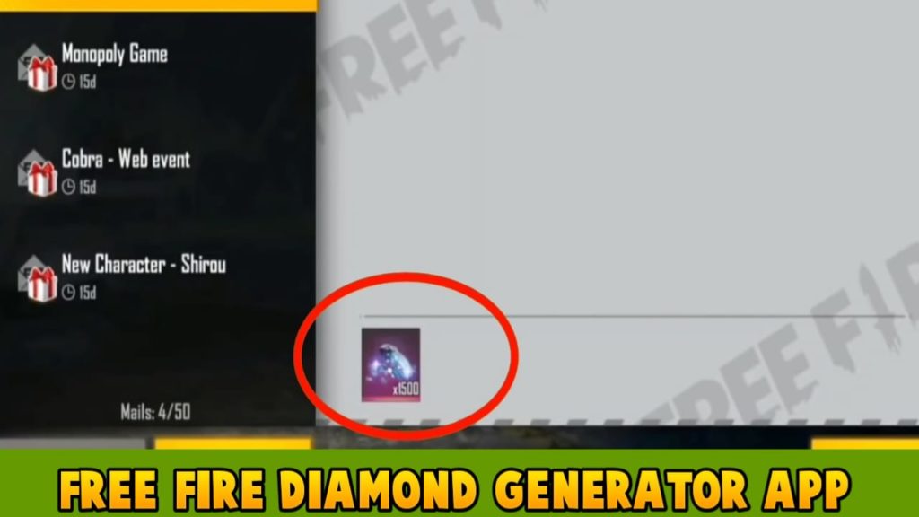 Free Fire Diamond Generator App